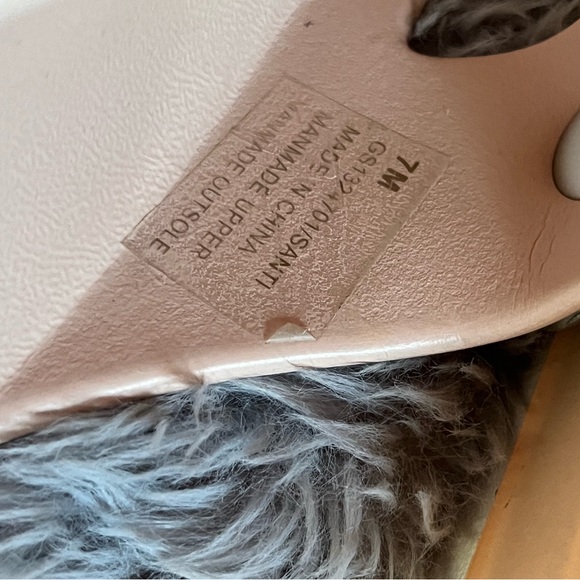 Mia Santi Double Buckle Platform Sandals - BLUSH- Size 7 - Picture 6 of 8